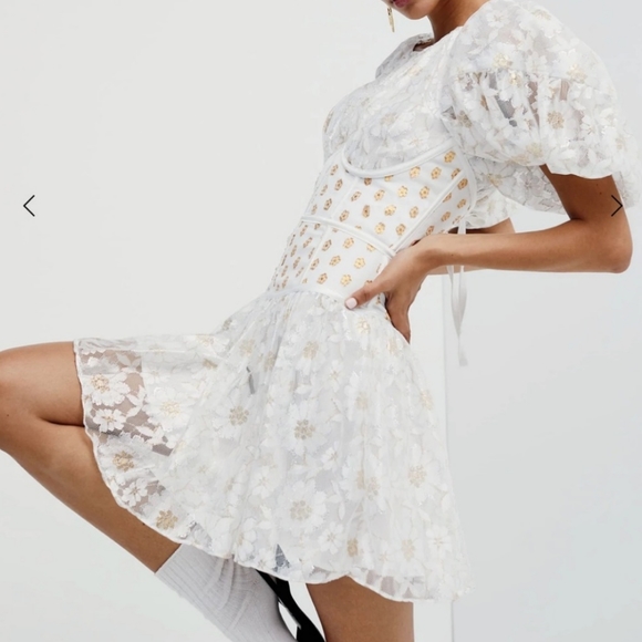 For Love And Lemons Dresses & Skirts - For Love and Lemons Lupita Mini Dress NWT Size S